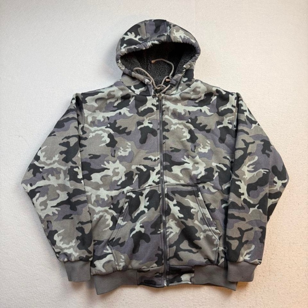 Duke Ultimate Sweatshirt Camo Sherpa Jacket – XL